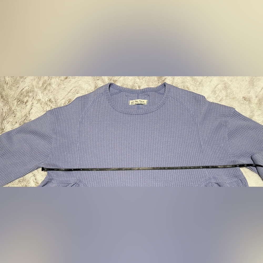 Free People Oh My Babydoll Waffle
Thermal Shirt Long Sleeve Violet Purple MEDIUM - Picture 6 of 16